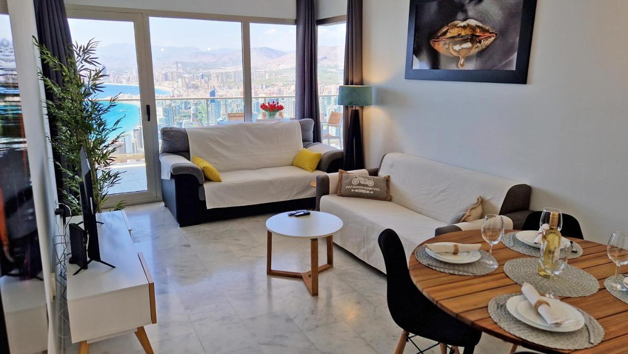 Ferienwohnung Planta 39 - Impresionantes Vistas Al Mar Benidorm Exterior foto